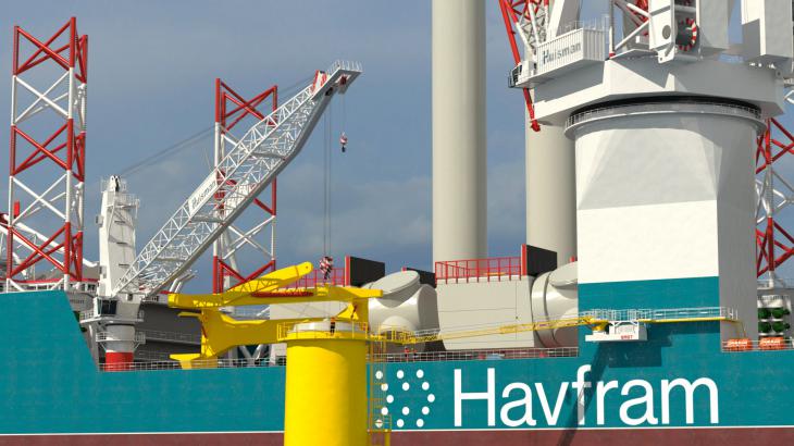 Huisman adds Auxiliary Crane packages to Havfram Wind orders