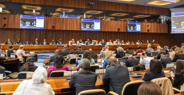 ILO Assembly room