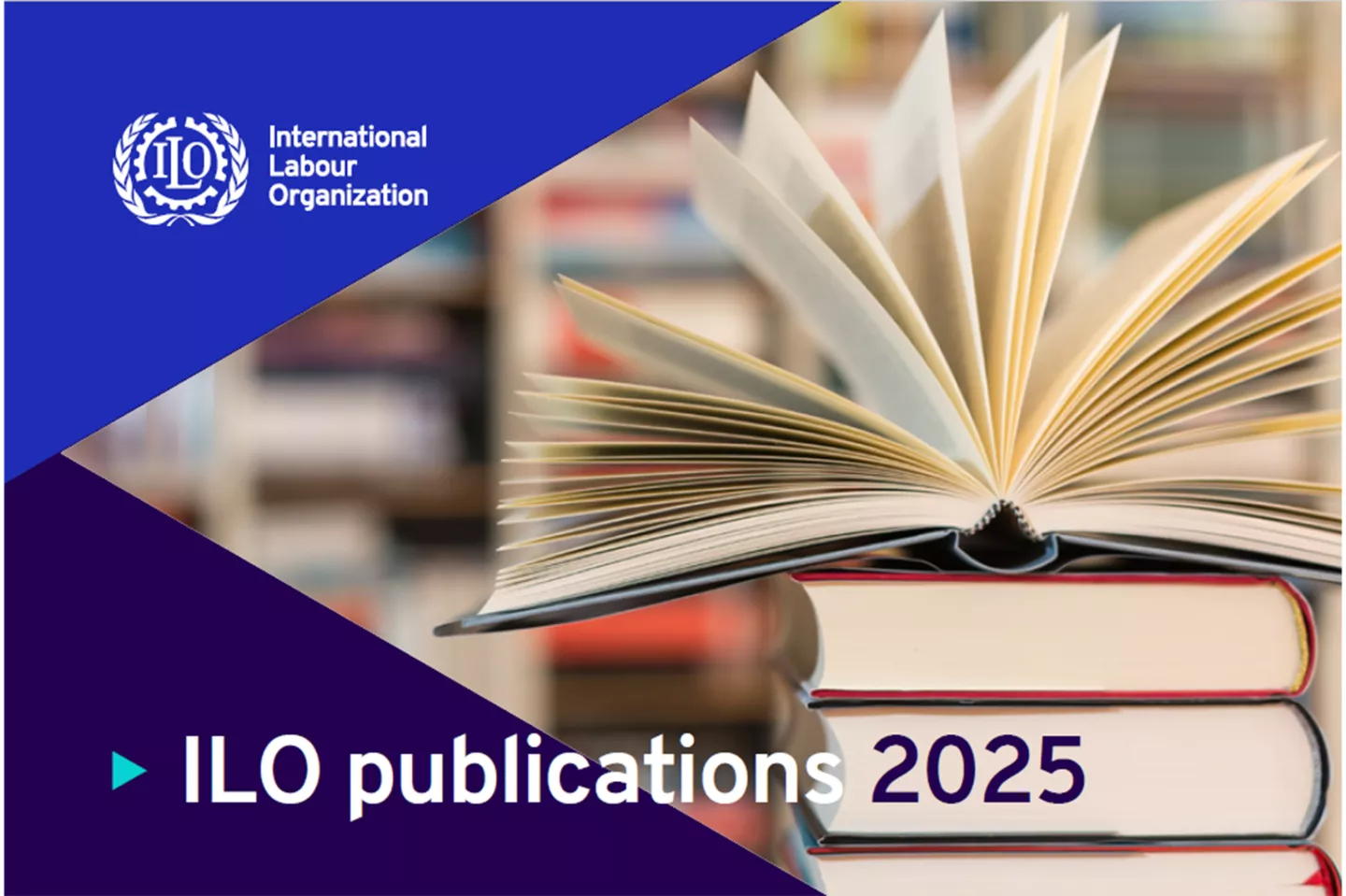 Cover of the ILO Publications catalogue 2025